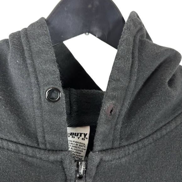 Mens Y2K Activision Call Of Duty Ghosts Full Zip Gaming Promo Hoodie Size L - Picture 4 of 8